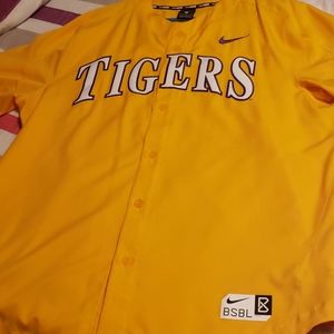 LSU baseball jersey men's XL